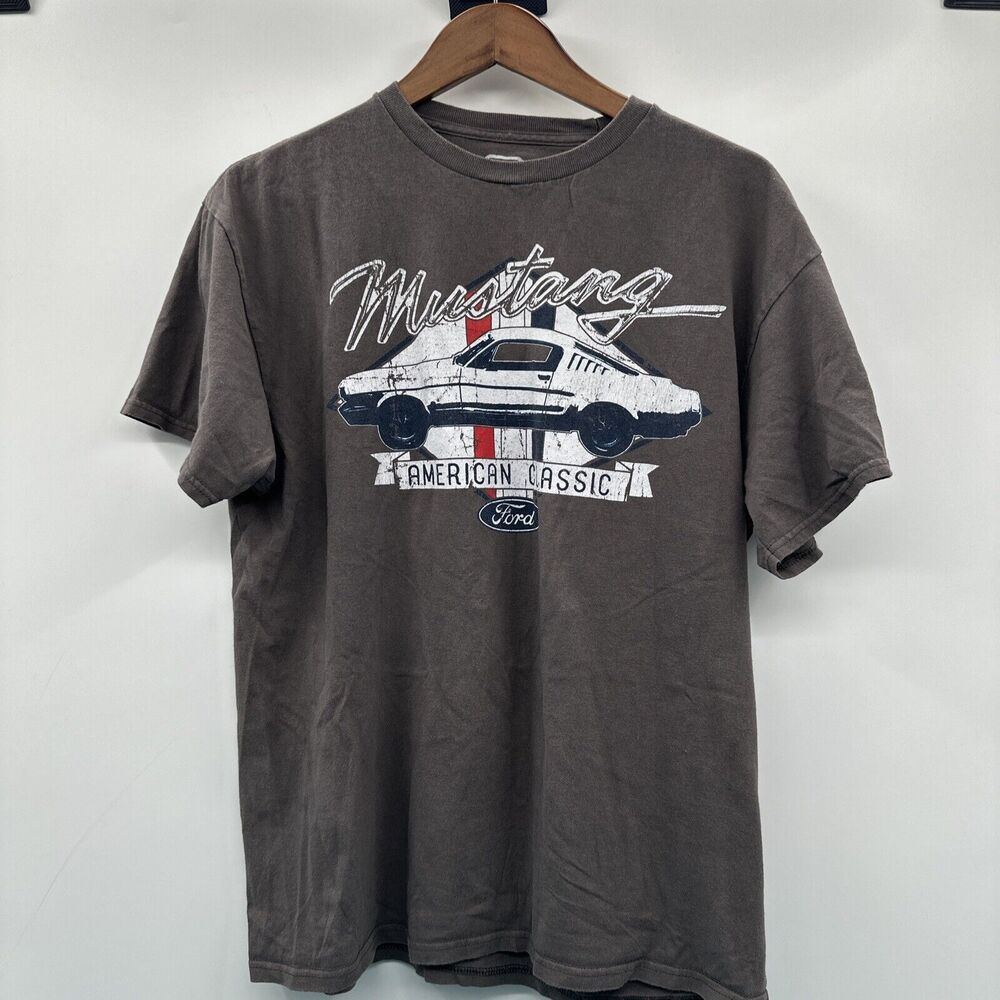 Ford Officially Licensed Product Men’s L 100% Cotton Ford Mustang Shirt